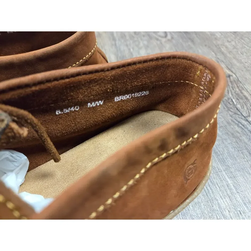 Born Nuala II Chukka Boots Shoes Brown Leather Size 8.5 Euro 40